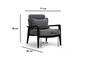 Atelier Del Sofa Apollo - Sillón orejero Gris